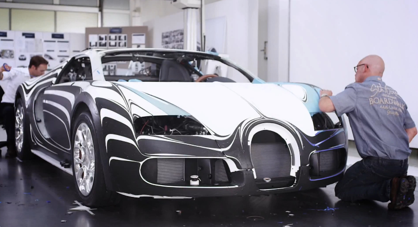 Video: Bugatti Explains The One-Off L’or Blanc