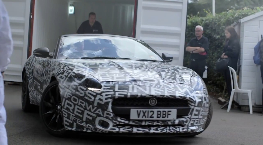 Jaguar Shows Off The New F-Type At Goodwood: Video