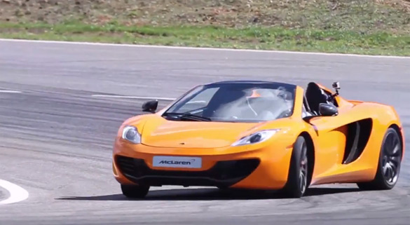 Chris Harris On Cars: Drop-Top Flogging in McLaren MP4-12C Spider – Video