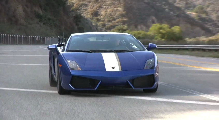 Jay Leno Drives The Lamborghini Gallardo LP 550-2 Valentino Balboni: Video