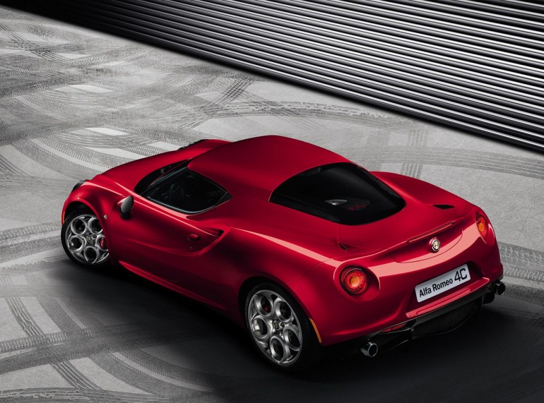 The 2014 Alfa Romeo 4C, in production form - image: Alfa Romeo
