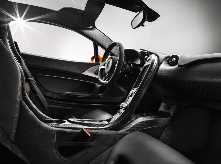 The McLaren P1's interior - image: McLaren
