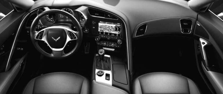 The interior of the 2014 Corvette Stingray