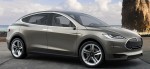 Tesla's Model X Crossover - image: Tesla Motors