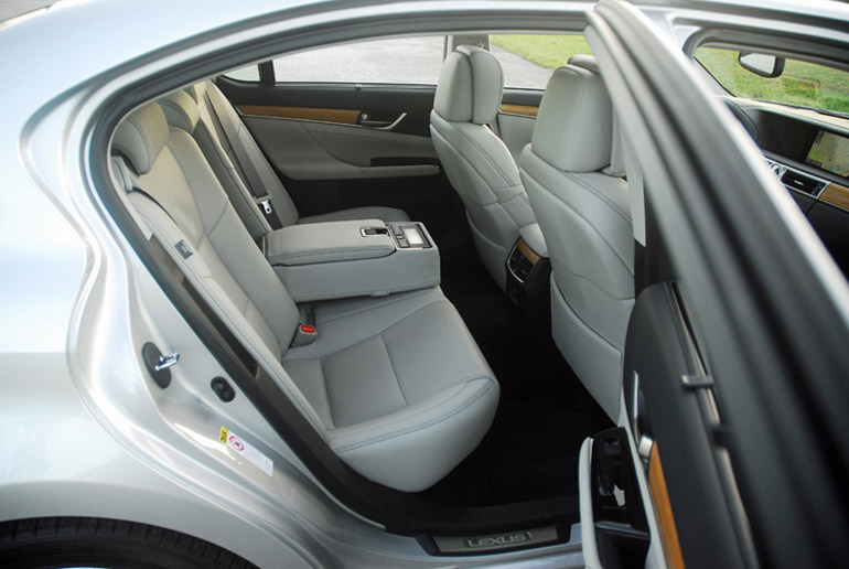 2013 Lexus GS450h Hybrid Rear Seats Done Small