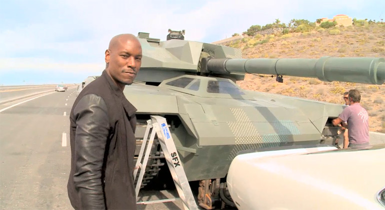 Fast & Furious 6 – Featurette: They Got a Tank – Video