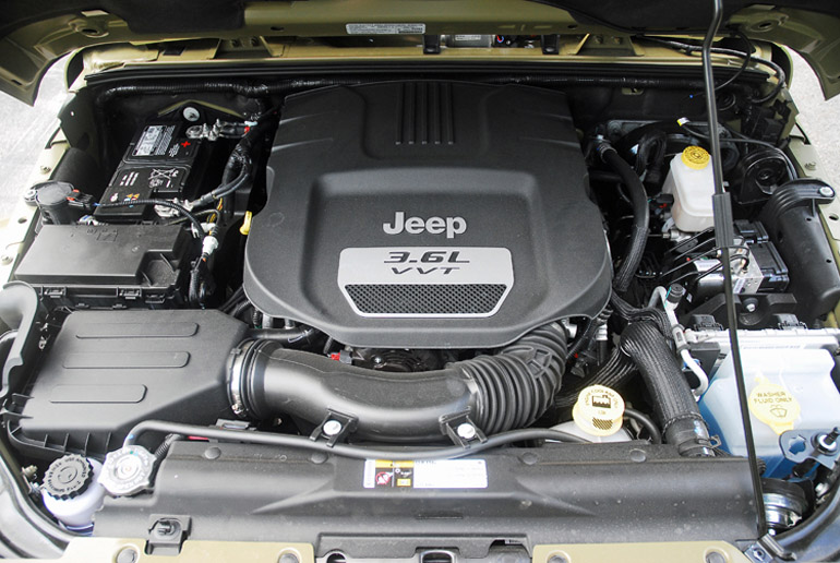 2013 Jeep Wrangler Four Door Engine Done Small