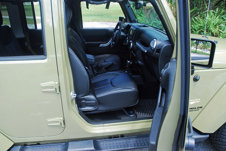 2013 Jeep Wrangler Four Door Front Seats Done Small