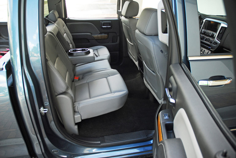 2014 GMC Sierra 1500 SLT Crew Cab Z71 4×4 Review & Test Drive 2014 Gmc Sierra Back Seat Fold Down