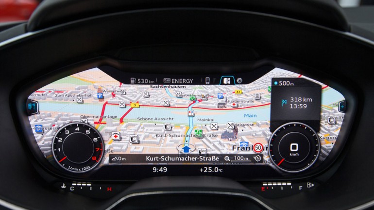 Audi Unleashes Information-Overload Dashboard at CES 2014