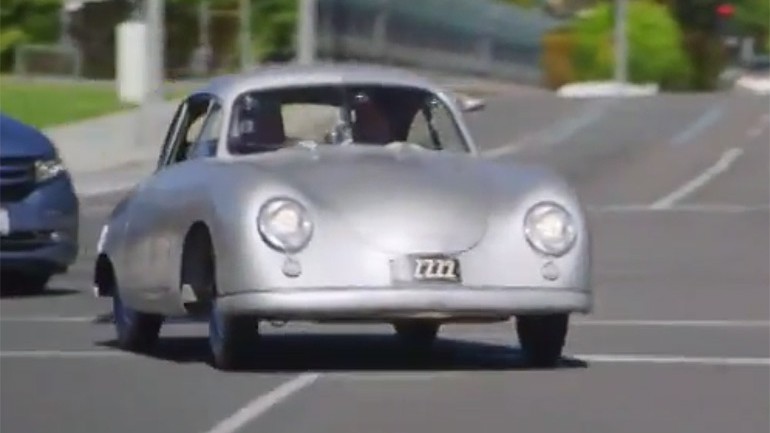 Jerry Seinfeld Scoops Up Jay Leno in 1949 Porsche 356/2 for Latest Comedians in Cars Getting Coffee