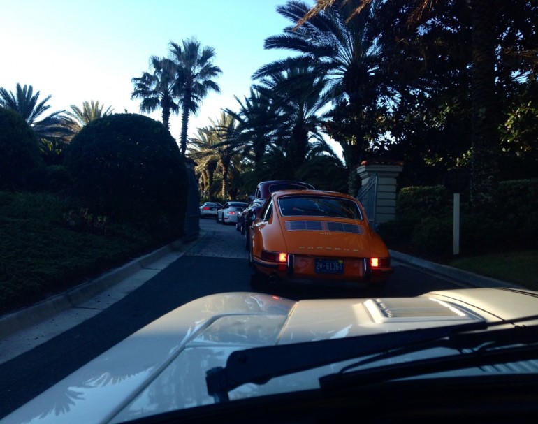 Driving In to Cars and Coffee