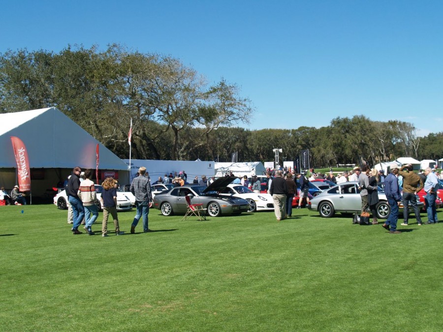 Cars and Coffee at the Amelia Island Concours d’Elegance Automotive