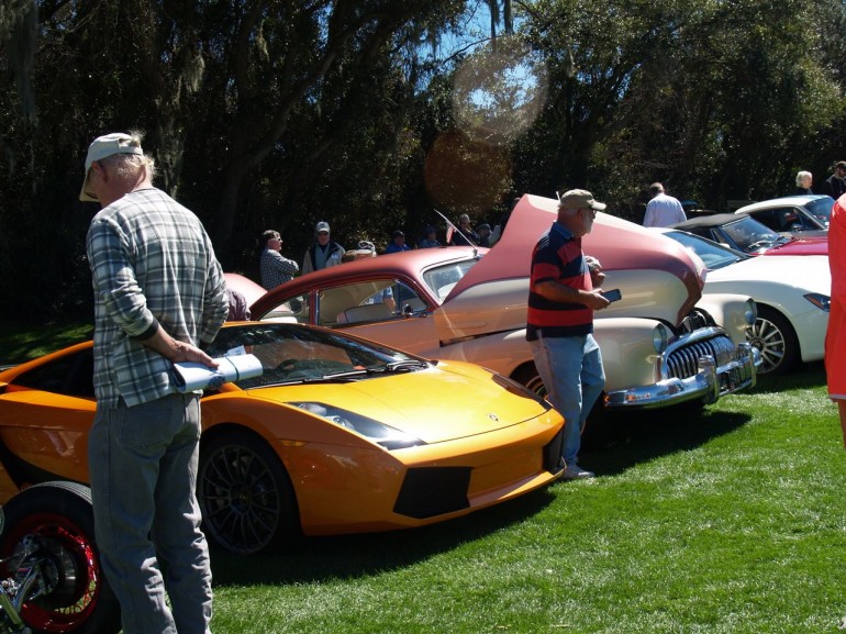 Cars and Coffee at the Amelia Island Concours d’Elegance Automotive