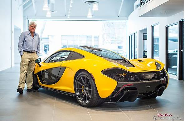 Jay Leno Takes Delivery of His New McLaren P1 w/Video