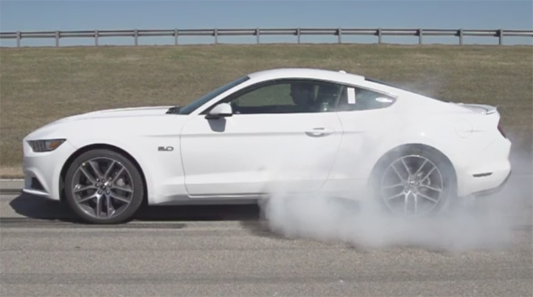 2015 Ford Mustang GT Electronic Line Lock Video