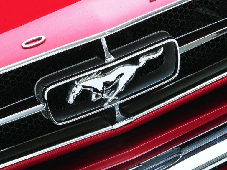 1965 Ford Mustang Pony Emblem