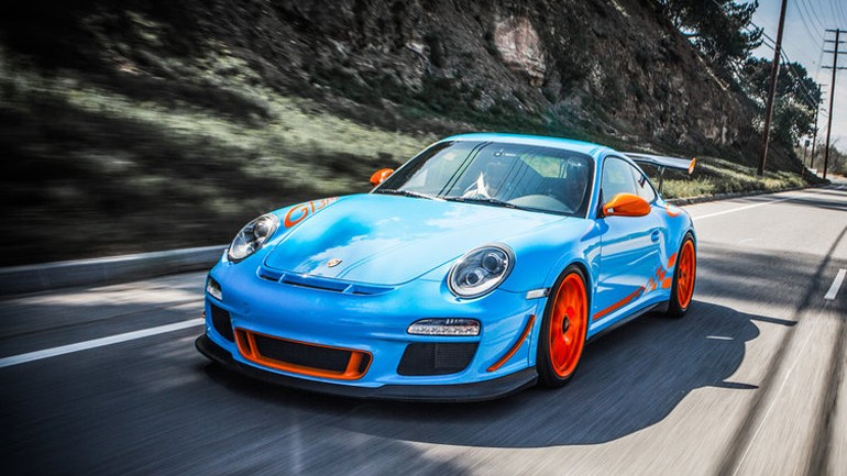 SharkWerks 2011 Porsche 911 997 GT3 RS In Jay Leno’s Garage: Video