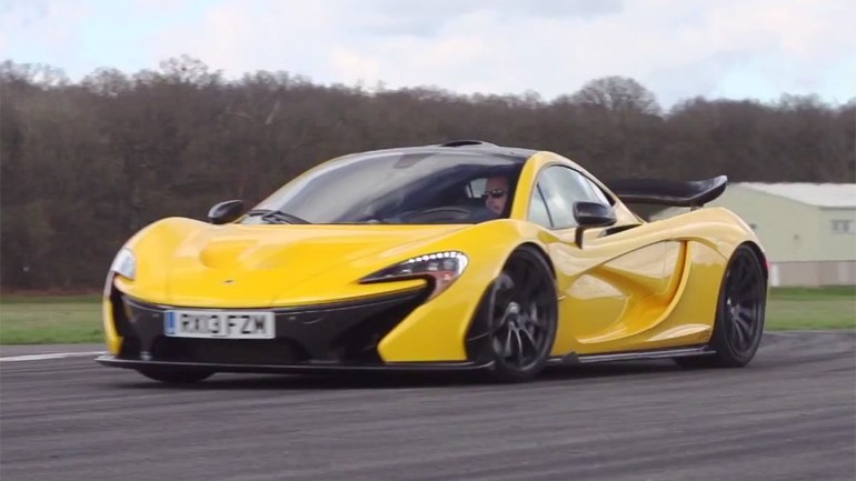 McLaren P1 Tracked On Motor Trend Ignition: Video