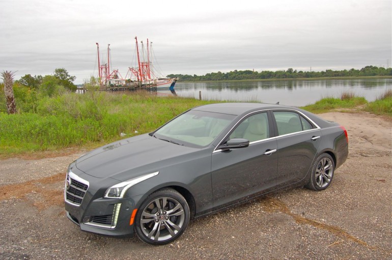 2014 Cadillac CTS Vsport Side