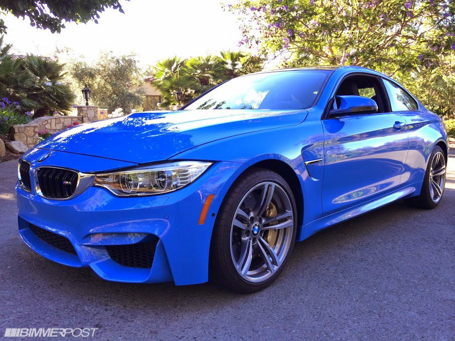2015 BMW M4 In Yas Marina Blue Takes On Tasteful Aftermarket