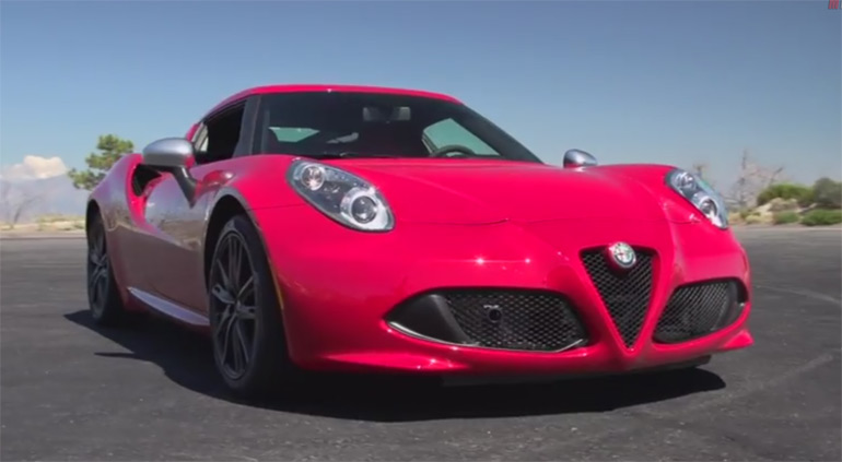 Motor Trend’s Review Pegs 2015 Alfa Romeo 4C as Most Affordable Supercar: Video