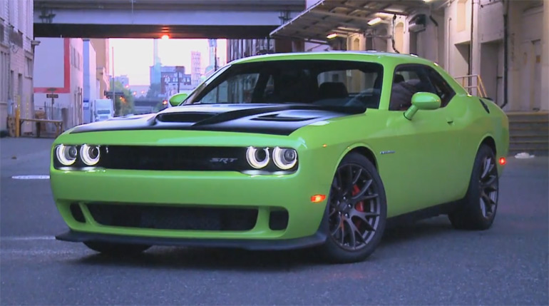 2015 Dodge Challenger Hellcat Back-Road Driving Footage: Video