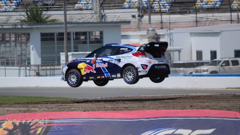 VIDEO: Hot Laps in the GRC Rallycross Winning Rhys Millen Hyundai Veloster