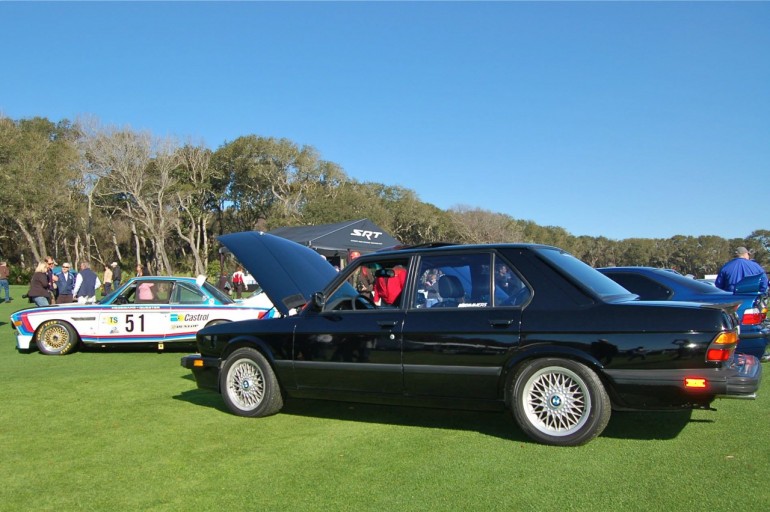 Ken Brewer 1988 M5 at Amelia Concours Cars and Coffee