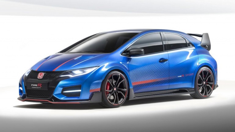 High-Performance Honda Civic Type R Concept To Bow at Paris Auto Show