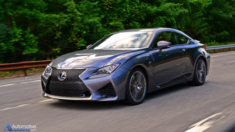 2015 Lexus RC F First Impressions and Test Drive