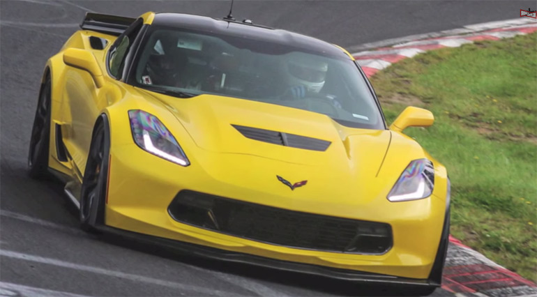 2015 Chevrolet Corvette C7 Z06 Ripping Up The Nurburgring Nordschleife: Video