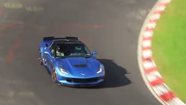 BANG BOOM! 2015 Corvette Z06 With Auto Trans Roars On the Nurburgring: Video