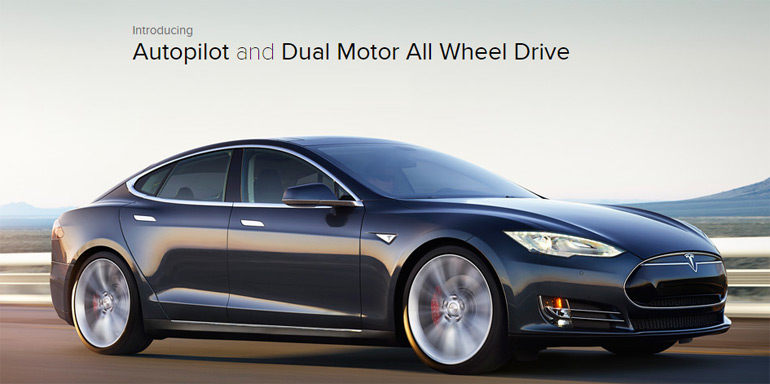 Tesla Introduces “D” Variations of Model S Featuring AWD and 3.2 Seconds 0-60 MPH Time