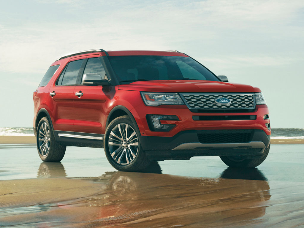 All New 2016 Ford Explorer Revealed At La Auto Show