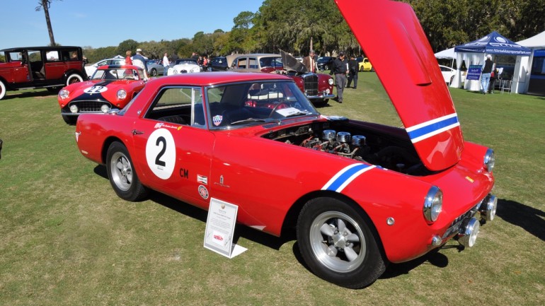 Cars & Coffee: V8 Chevy in a 1959 Ferrari 250 GT PF Coupe?