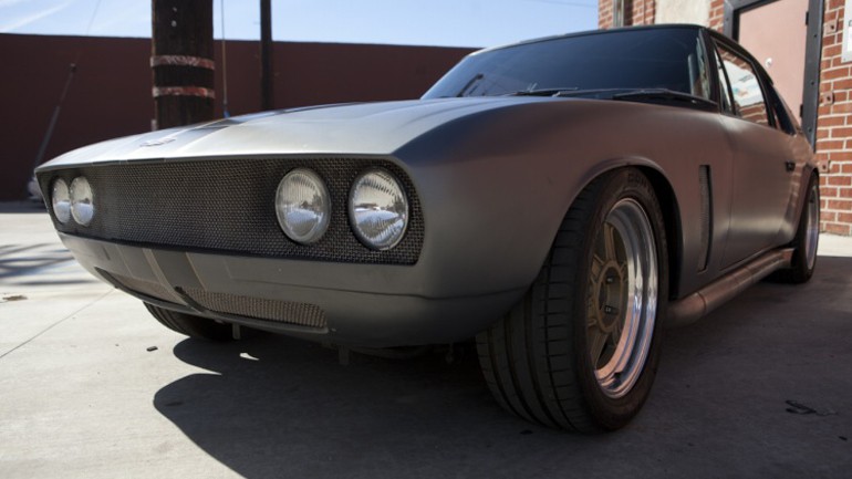 Modified Jensen Interceptor from Fast and Furious 6 movie.