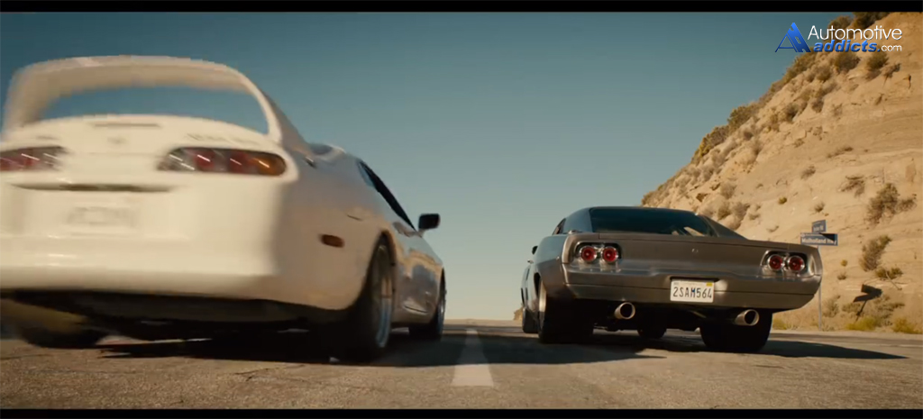 Paul Walker's Toyota Supra in 'The Fast and the Furious' up for