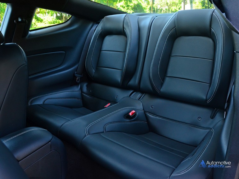 2015fordmustanggt50thanniversaryrearseats Automotive Addicts