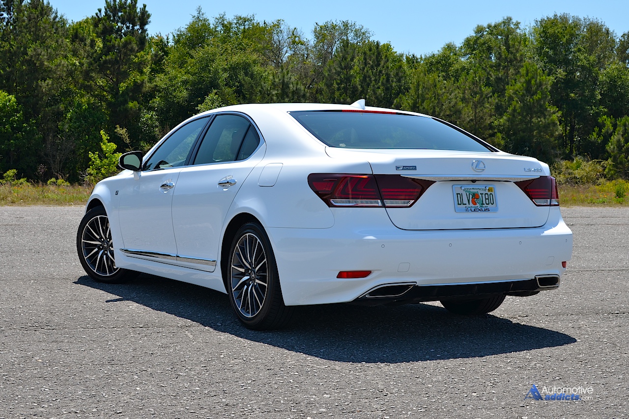 15 Lexus Ls460 F Sport Rear 1 Automotive Addicts 15 Lexus Ls460 F Sport Rear 1 Automotive Addicts