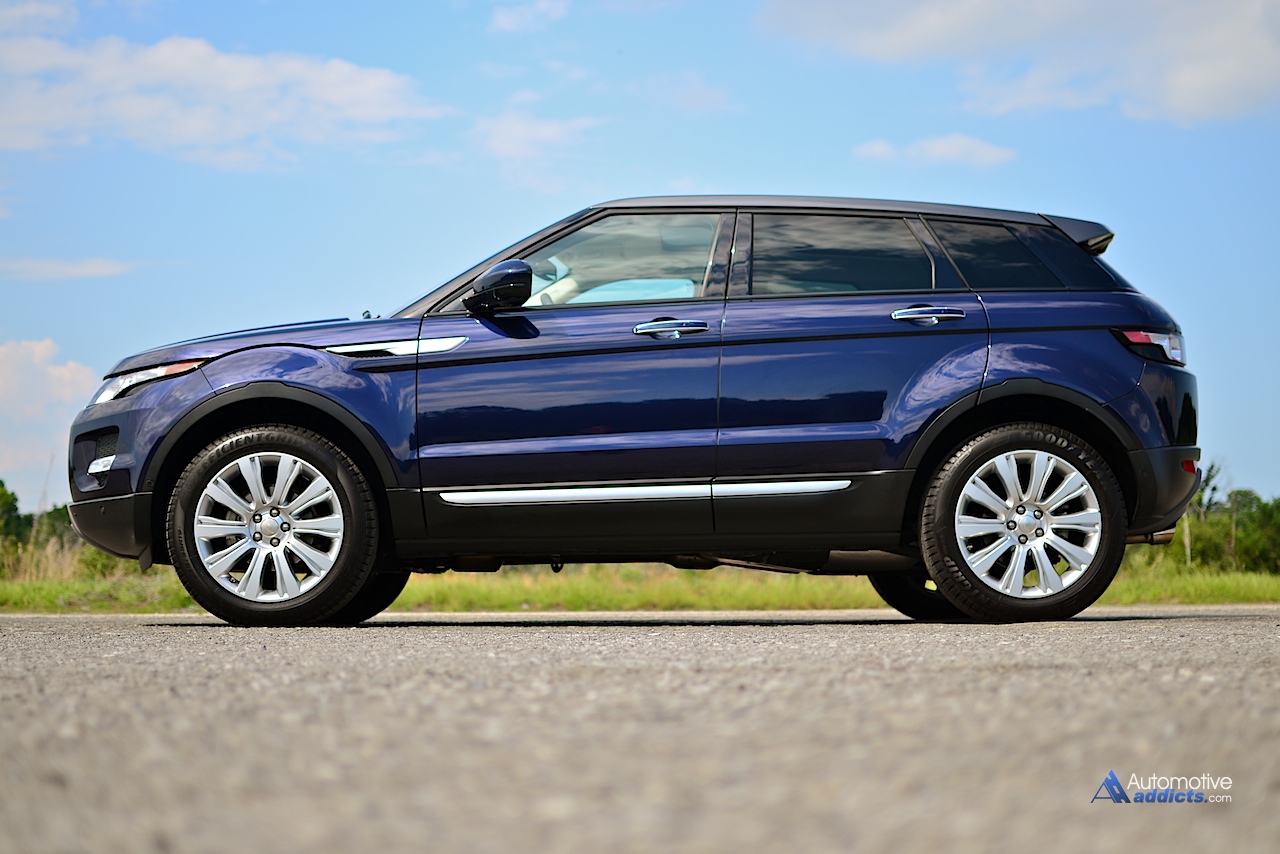 range rover evoque blue