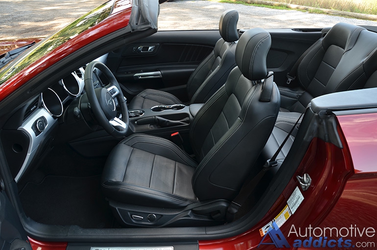 2015 Ford Mustang Gt Convertible Front Seats