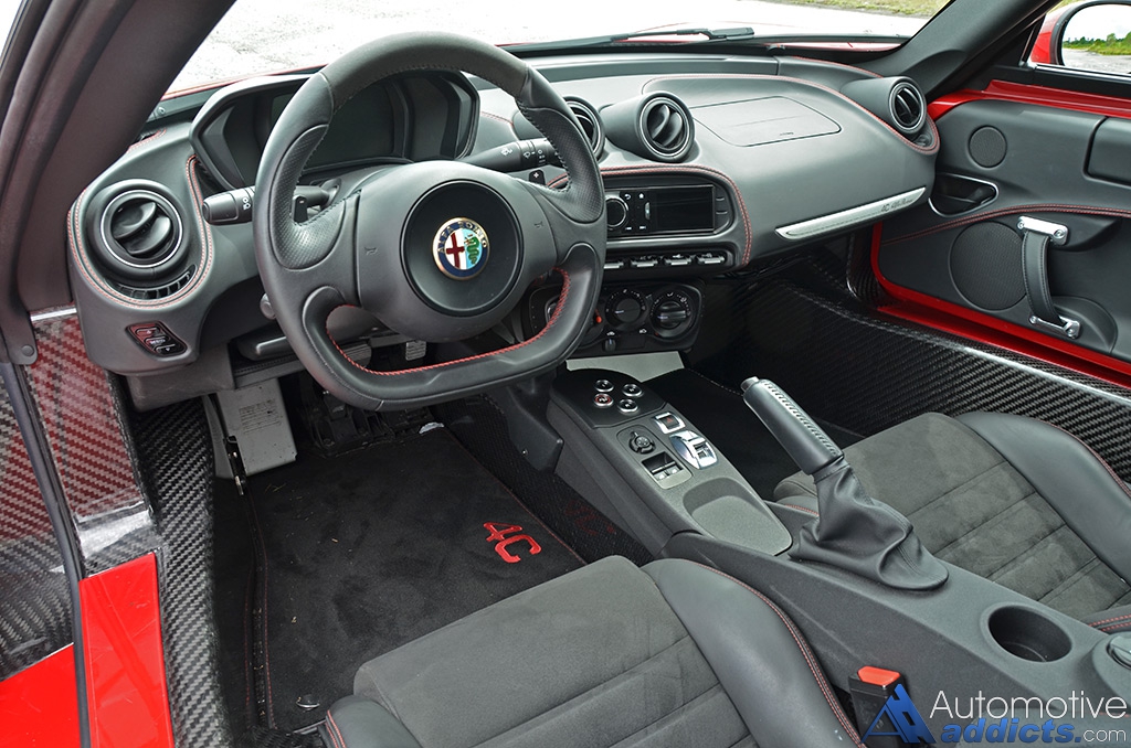 2015 Alfa Romeo 4c Dashboard Interior