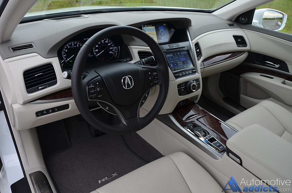 2016 Acura Rlx Sport Hybrid Dashboard 2