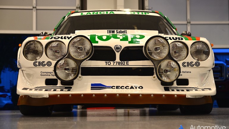 Lancia Delta S4 Group B Rally Car Makes it to the States: Video