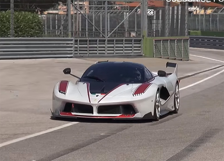 Behind The Seat Of The Ferrari Fxx K On Track Video Automotive Addicts