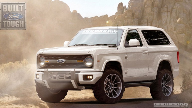 Ford Bronco Fan Site Envisions 2020 Model in Stylish Rendering