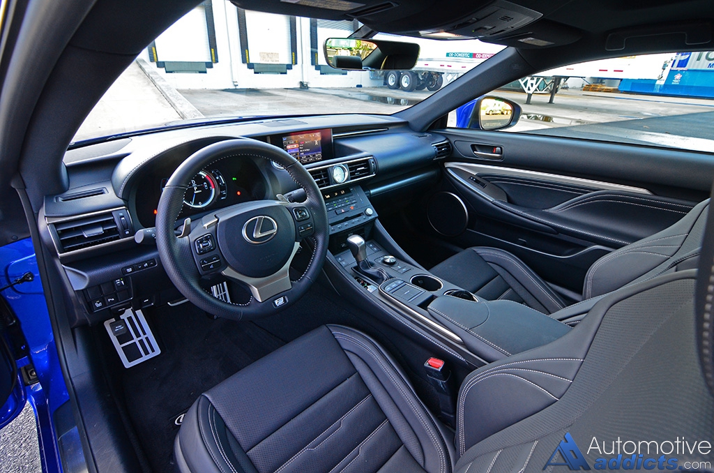 2016 Lexus Rc 200t Dashboard Interior