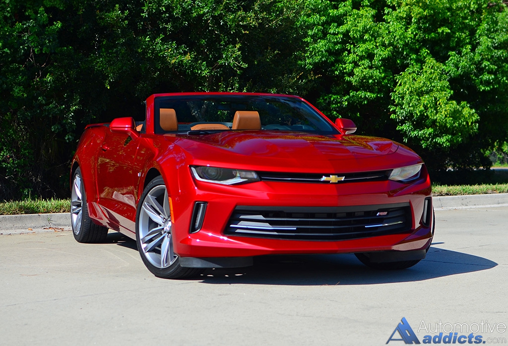 2016 Chevrolet Camaro 2LT RS V6 Convertible Review & Test