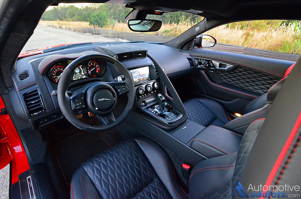 2017 Jaguar F Type Svr Interior